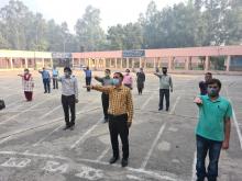 Run For Unity organized in the Vidyalaya/रन फॉर यूनिटी का आयोजन