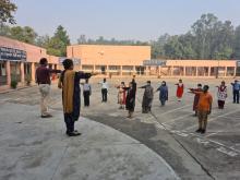 Run For Unity organized in the Vidyalaya/रन फॉर यूनिटी का आयोजन